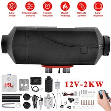 LCD Diesel Air Heater 12V 10L