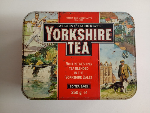 Vintage yorkshire tea - vintage, caddy