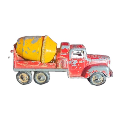 Vintage tootsietoy red cement - vintage,