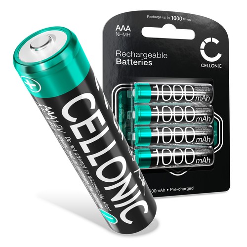 Replacement phone battery - 4x,