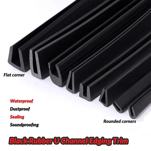 Rubber channel edging - channel,