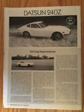 MISC22 Article 1972 Datsun