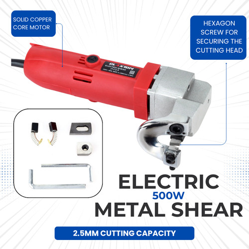 Electric metal shear - electric, 2.5mm