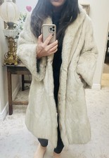 Blonde Mink Real Fur Coat By Siberian Furs Ltd Belfast.