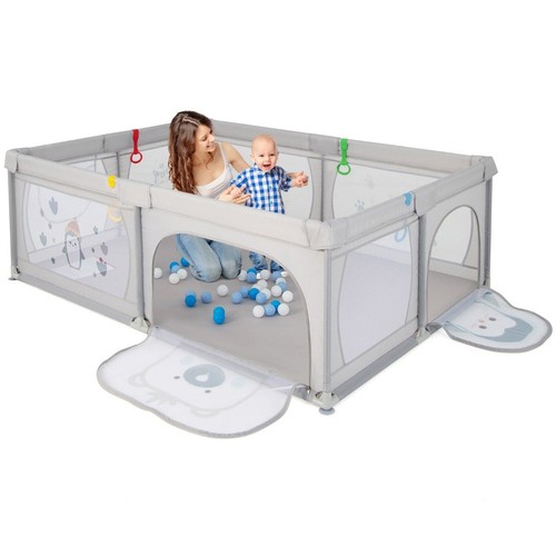 Large playpen with ocean - playpen,