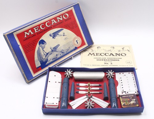 Meccano aeroplane constructor - meccano,