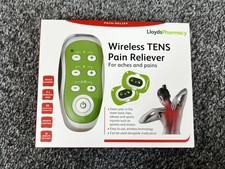 Lloyds Pharmacy Wireless TENS Pain Reliever Machine for Aches Pains NEW Sealed