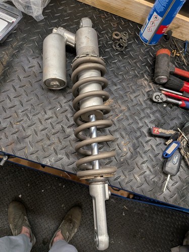 Yz250 1993 rear - rear, shock