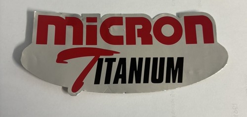Old micron titanium foil - old,