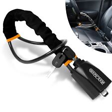 GADLANE Seat Belt Lock Steering Wheel Lock Crook Car Anti-Theft Device Black