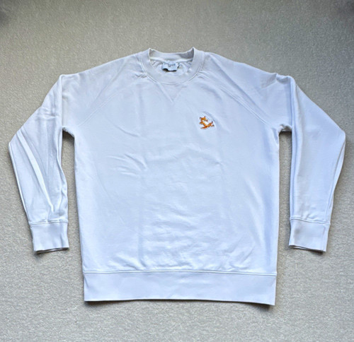 Maison kitsuné white - white, fox