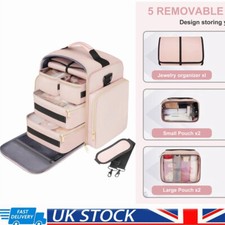 Large Makeup Bag with 5 Inner