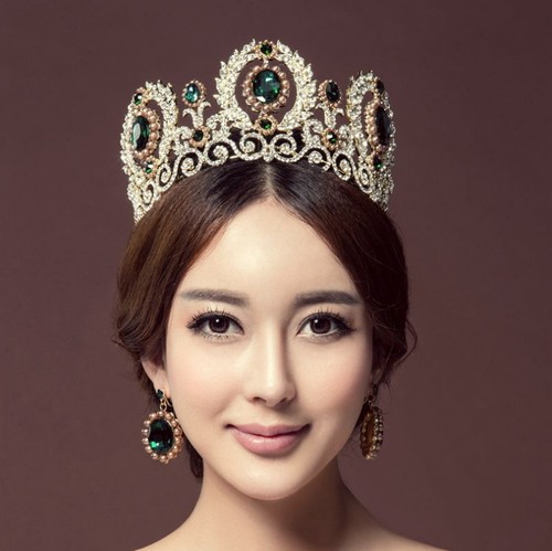 9cm tall crystal - 9cm, tiara