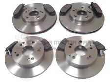 for HONDA CIVIC TYPE-R EP3 01-05 FRONT & REAR BRAKE DISCS AND MINTEX PADS NEW