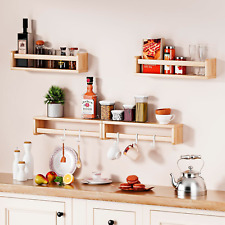 4 x IKEA BEKVAM Wooden Spice