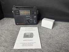 C Crane CC Solar Observer Emergency AM/FM Radio with NOAA Weather and Flashlight