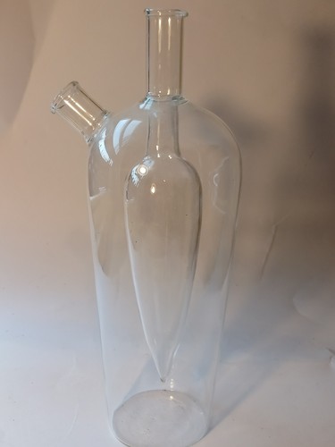 Vintage glass wine decanter - vintage,