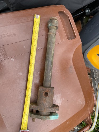 Boat propeller shaft - and, stern