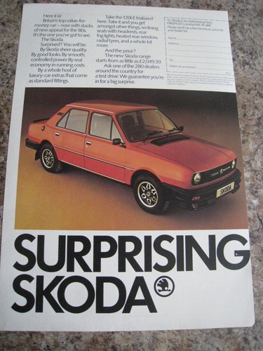 Surprising skoda 120le luxury - skoda,
