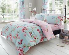 Clearance Bedding Reversible Duvet Cover Quilt Set With Pillowcases All Sizes UK