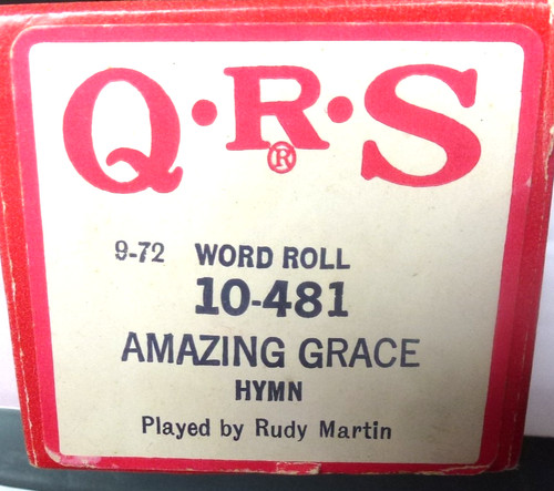 Pianola word roll - pianola, roll.