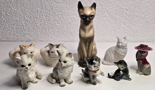 Vintage cat collection lot - lot, of