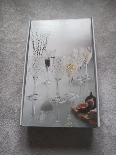 Galway crystal renmore goblet - crystal,