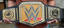 undisputed championship belt wrestling replica title 6mm john cena wwe diecasted