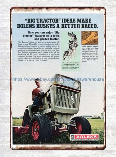 1970 bolens lawn tractor ads - 1970,