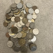750g Of Foreign Coins Mystery