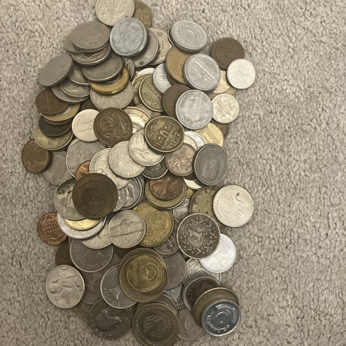 750g foreign coins mystery - foreign,