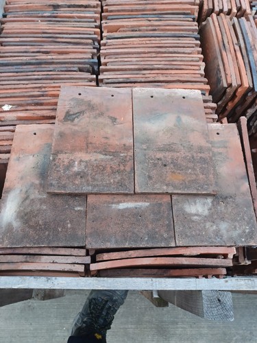 Reclaimed red plain - reclaimed, roof