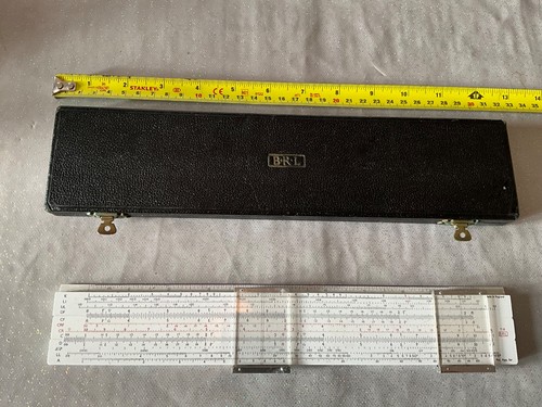 Slide rule - slide, rule.