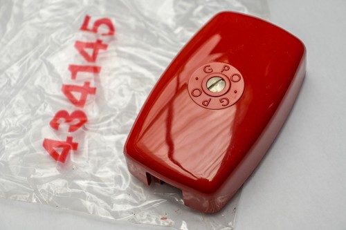 Vintage gpo telephone - telephone, block