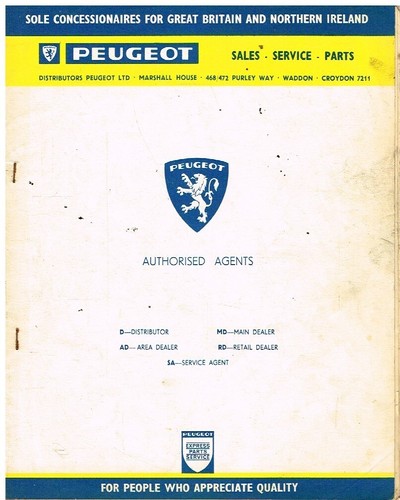 Peugeot 204 403 404 - 403, j7