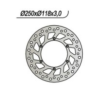 FRONT BRAKE DISC NG 675 Yamaha YZ 125 2001-2016
