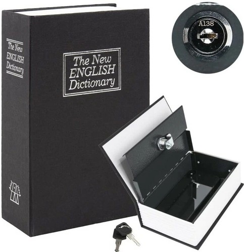 Safe lock box book - box, vault
