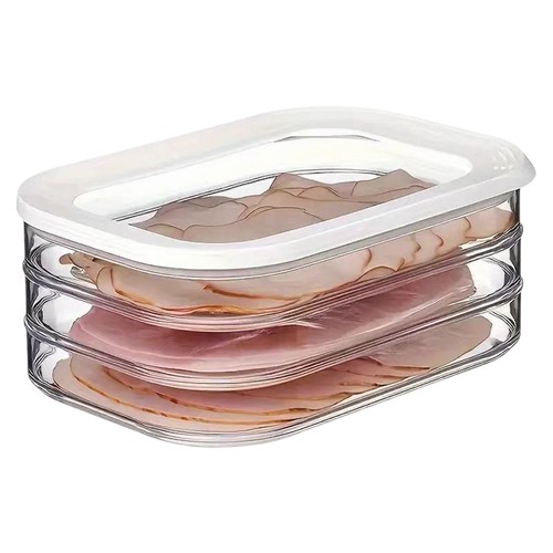 Tier deli meat - meat, container