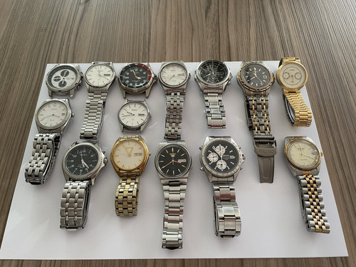 Seiko watch job lot - job, x