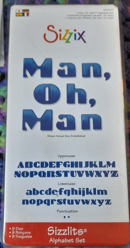 Sizzix sizzlits man - sizzix, man"
