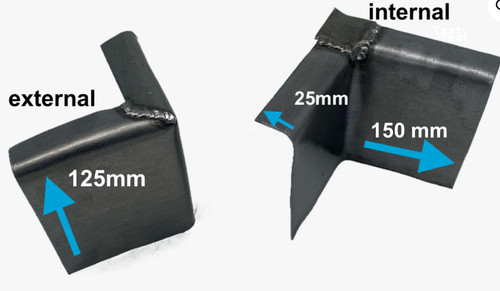 Lead flashing corner - lead,