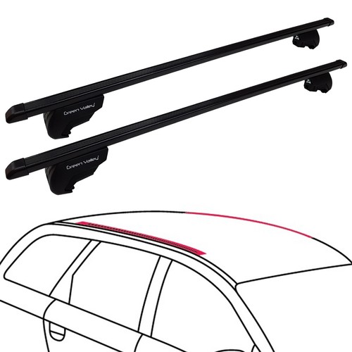 Roof rack rail - roof, bars