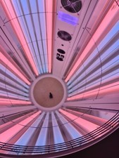 Sapphire Vertical Sunbed Domestic Sunshower Infra red + Cosmedico German Lamps