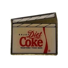 Pin Badge Enjoy Diet Coke Open Lid Box Design - Vintage Collectable