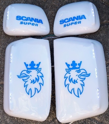 Scania mirror covers - scania,