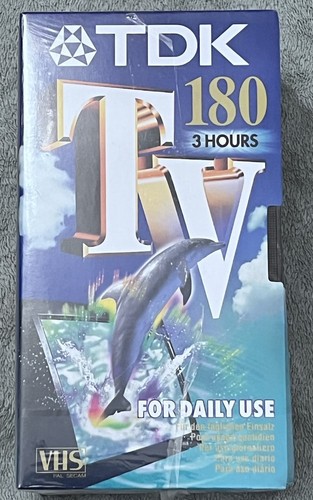 Tdk vhs e 180 - tdk, tv