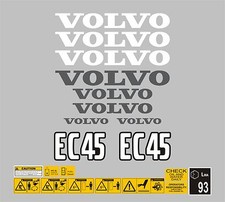 Volvo EC45 Mini Digger 