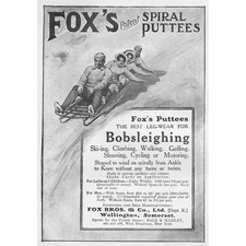 FOX'S SPIRAL PUTTEES Bobsleigh