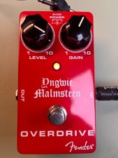 Original Fender Yngwie Malmsteen Signature Overdrive Pedal. Mint & Boxed. Rare.