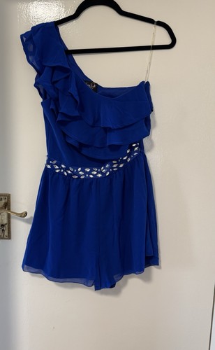 Bnwt lipsy blue - blue, playsuit